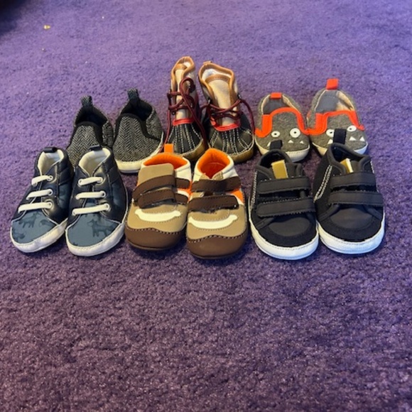 Lot of infant boy shoes (x6),   0-3months - Picture 2 of 4